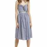 Cotton Checked Sun Dress - Endless - UAE Rental and Resale for Women's Fashion