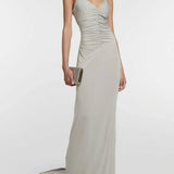 Gathered Jersey Maxi Dress - Endless - UAE Rental and Resale for Women's Fashion