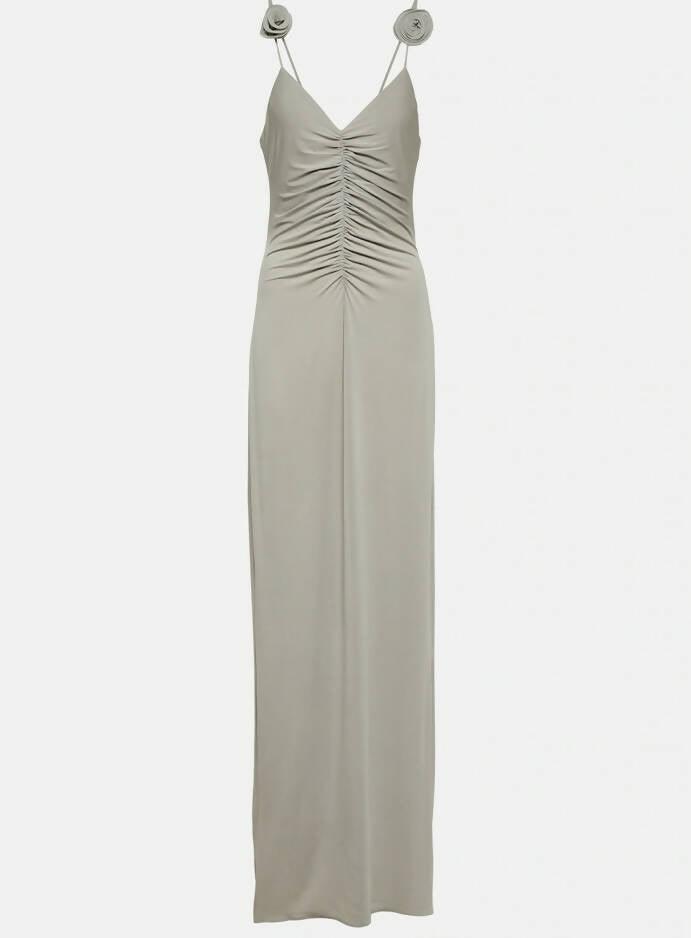 Gathered Jersey Maxi Dress - Endless - UAE Rental and Resale for Women's Fashion