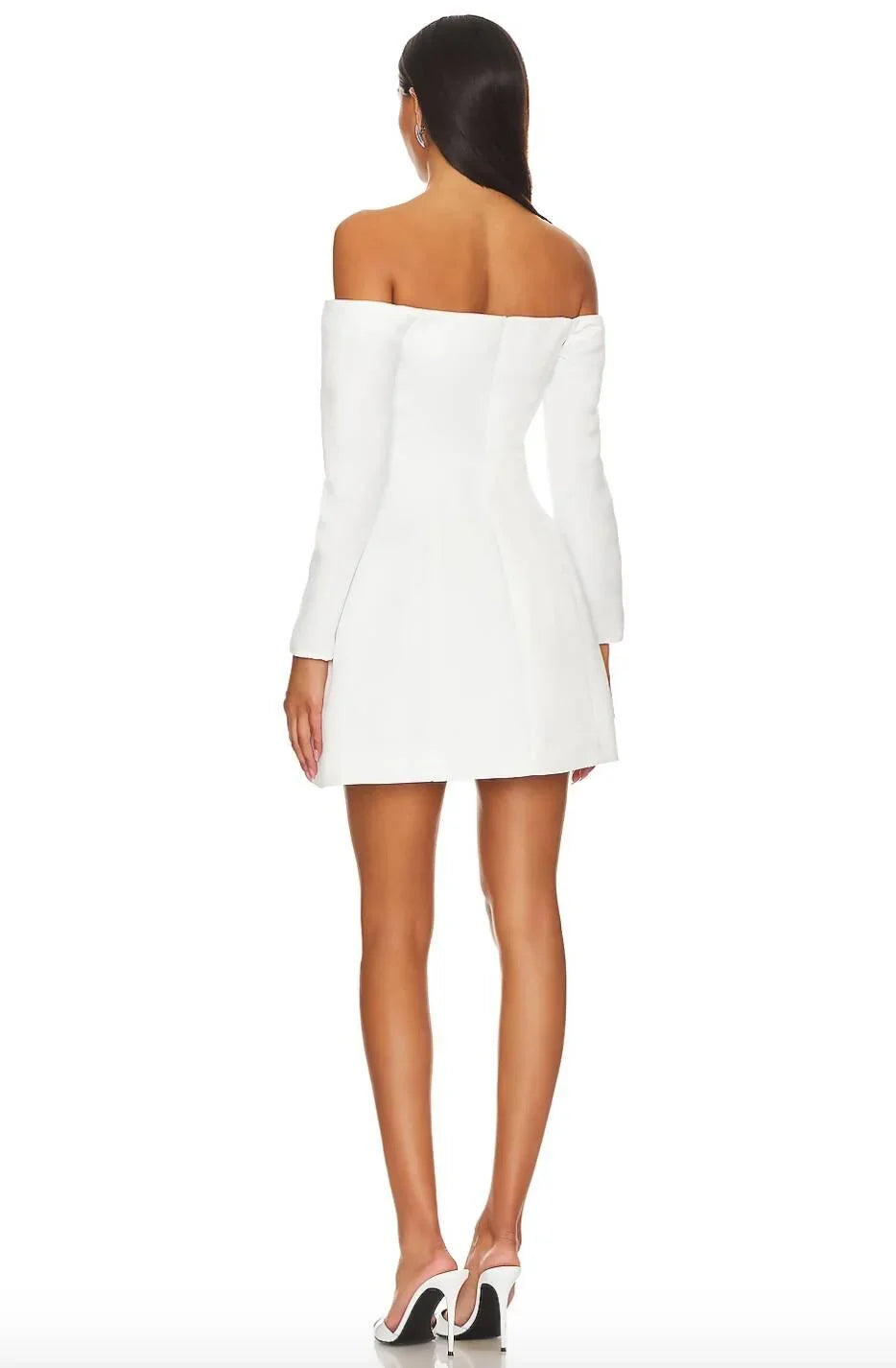 Ivory Off The Shoulder Dress - Endless - UAE Rental and Resale for Women's Fashion