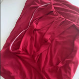 Manon Red Sweetheart Bandeau Maxi Dress - Endless - UAE Rental and Resale for Women's Fashion