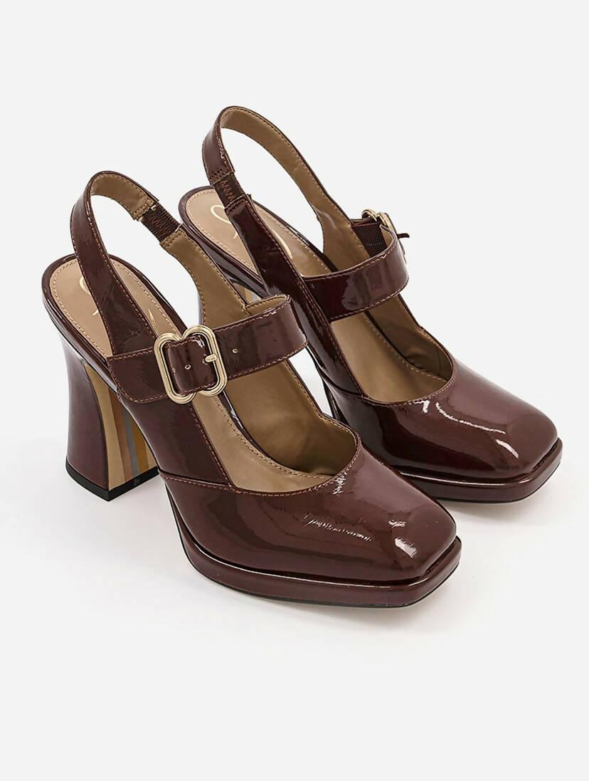 Mule Style Heeled Sandals - Endless - UAE Rental and Resale for Women's Fashion