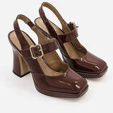 Mule Style Heeled Sandals - Endless - UAE Rental and Resale for Women's Fashion