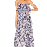 Nadia Strapless Maxi Dress - Endless - UAE Rental and Resale for Women's Fashion