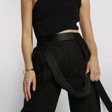 One-Shoulder Fringed Top - Endless - UAE Rental and Resale for Women's Fashion