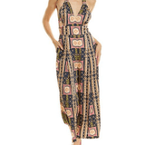 Silk Printed Jumpsuit - Endless - UAE Rental and Resale for Women's Fashion