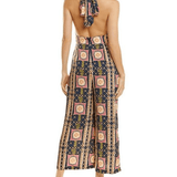 Silk Printed Jumpsuit - Endless - UAE Rental and Resale for Women's Fashion