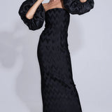 Affaire Dress Organza Sleeves