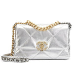 19 Silver Quilted Handbag - Endless - UAE Rental and Resale for Women's Fashion
