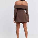 Button Up Mini Dress