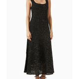 Rhinestone Knit Maxi Dress