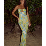 Velzy Strapless Maxi Dress
