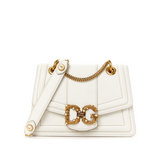 White Leather DG Amore Bag