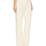 Cream boucle tank top and matching pants set with frayed hem details — SER.O.YA | Endless UAE