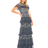 Tiered Anglais Gown
