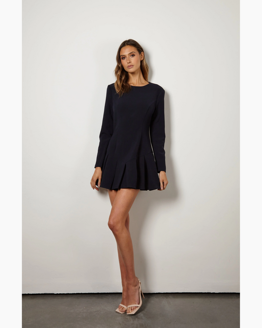 Cheri Navy Dress