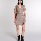 Short Tweed Dress