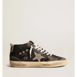 Mid Star In Black Glitter