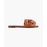 Brown Leather Atelier 03 Rose Edition Flat Slide