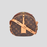 Louis Vuitton Boite Chapeau Souple MM monogram canvas crossbody bag with leather strap — Louis Vuitton | Endless UAE
