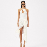 Ivory Floral Appliqué Set