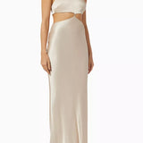 Kara Maxi Dress in Satin