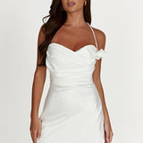 Otillie Rose Halter Mini Dress