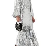Sequins Maxi Dress