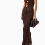 Monte Carlo Crochet Tie Dress