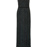 Black sequined sleeveless maxi dress with spaghetti straps — Missoni | Endless UAE