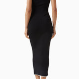 Monte Carlo Colour-block Tie Maxi Dress