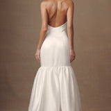 Danica Satin Halter Gown