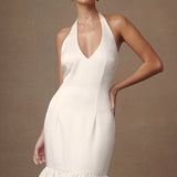 Danica Satin Halter Gown