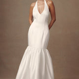 Danica Satin Halter Gown