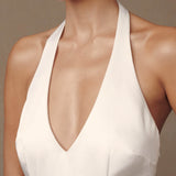 Danica Satin Halter Gown