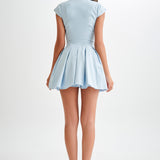 Keely Cotton Cap Sleeve Mini Dress