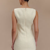 Angela Textured Boucle Mini Dress