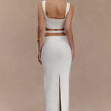 Alysanne Cut Out Knit Maxi Dress