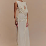 Oria Chiffon Maxi Dress