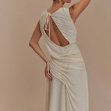 Oria Chiffon Maxi Dress