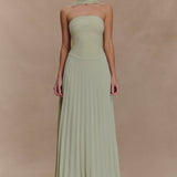 Caira Chiffon Scarf Maxi Dress