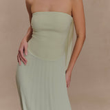 Caira Chiffon Scarf Maxi Dress