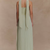 Caira Chiffon Scarf Maxi Dress