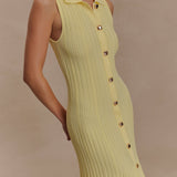 Margie Sleeveless Knit Midi Dress