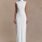 Wisteria Slinky Maxi Dress