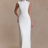 Wisteria Slinky Maxi Dress