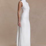 Wisteria Slinky Maxi Dress