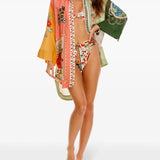 Riveria Radiance Chrissy Harvest Floral Cotton-Blend Shirt