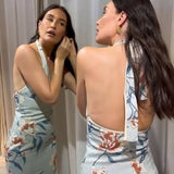 Roisin Halter Midi Dress