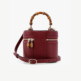 Bamboo Top Handle Shoulder Bag
